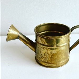 Vintage Brass Mini Watering Can